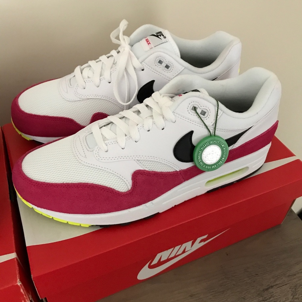 Nike Air Max 1 Rush Pink Volt - New